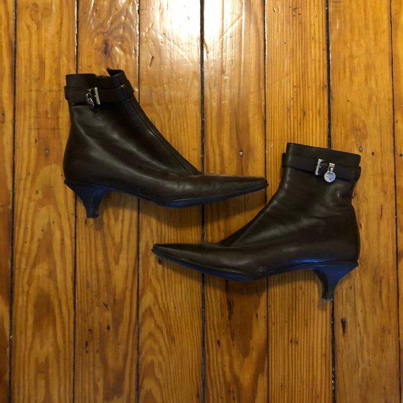 Prada Sport 90’s brown boots with kitten heel - Picture 1 of 3